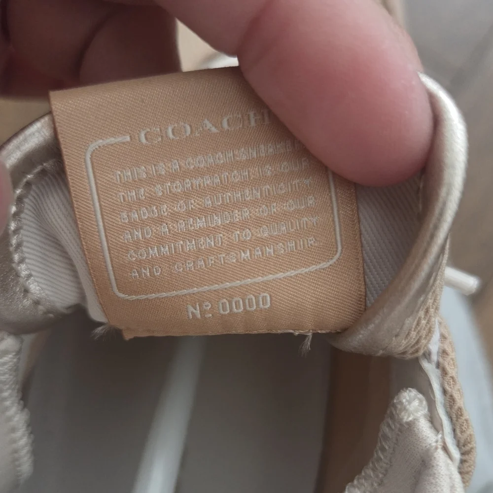 Coach C147 Runner Sneakers In Beechwood Size 6.5